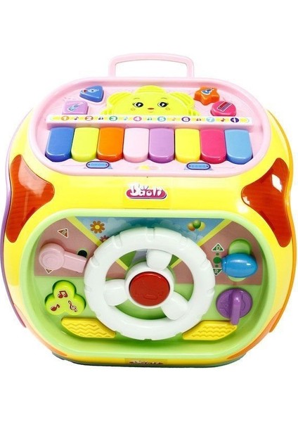 BAO-1406 Eğitici Aktivite Küpü 6ın1 Kız Erkek Çocuk Oyuncak Eğitici Oyuncaklar fiyatları