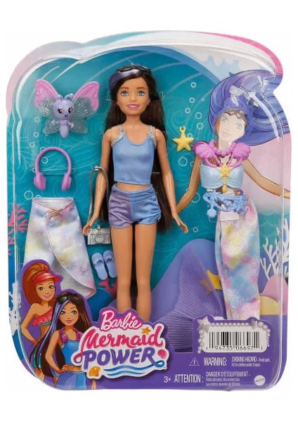 Barbie Mermaid Power Bebekleri HHG54 Kız Erkek Çocuk Oyuncak Eğitici Oyuncaklar