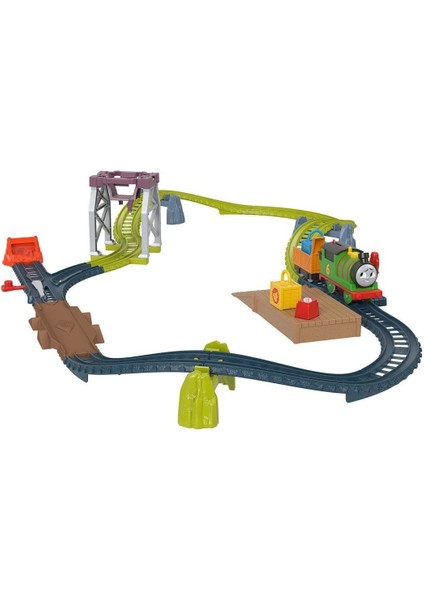 HGY78 Thomas ve Arkadaşları - Motorlu Tren Seti Kız Erkek Çocuk Oyuncak Eğitici Oyuncaklar modelleri