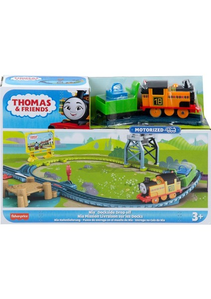 HGY78 Thomas ve Arkadaşları - Motorlu Tren Seti Kız Erkek Çocuk Oyuncak Eğitici Oyuncaklar