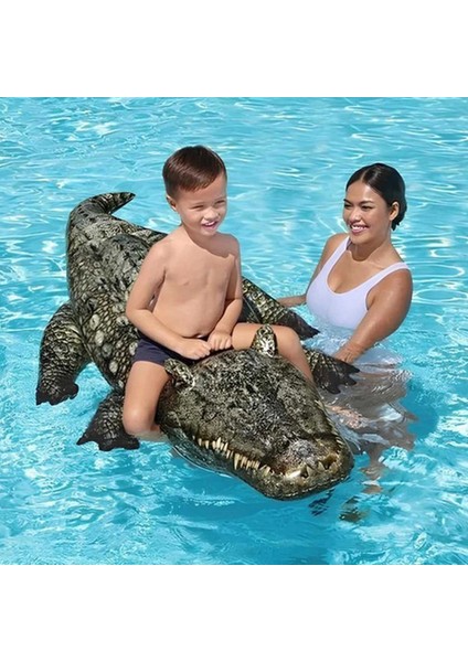 Bestway Timsah Yatak 193X94CM Kız Erkek Çocuk Oyuncak Eğitici Oyuncaklar modelleri