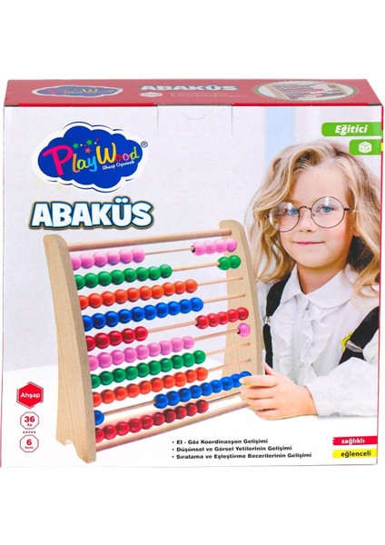 ONY-379 Ahşap Büyük Abaküs -Onyıl Oyuncak Kız Erkek Çocuk Oyuncak Eğitici Oyuncaklar fiyatları