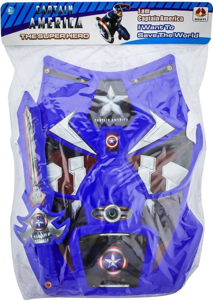 Mavi Beyaz Zırh Kız Erkek Çocuk Oyuncak Eğitici Oyuncaklar