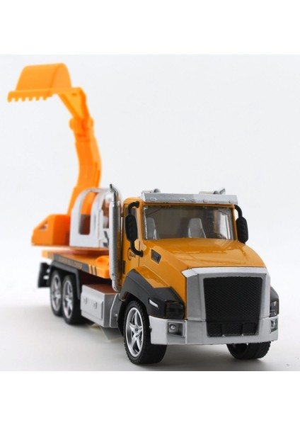 Çek Bırak Mac Kepçe Kamyonu 22132 Kız Erkek Çocuk Oyuncak Eğitici Oyuncaklar