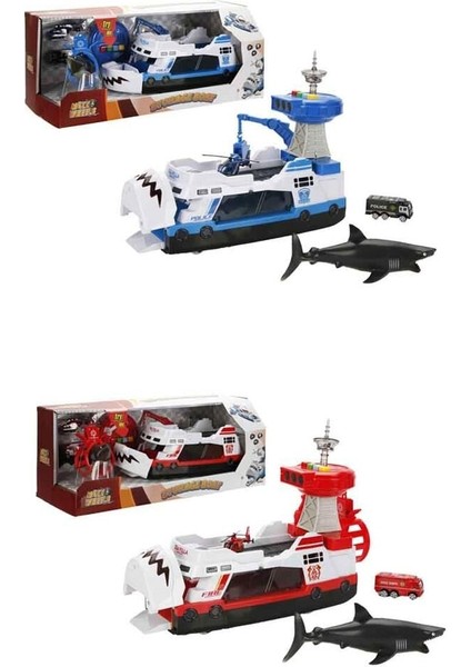 Sahil Güvenlik Itfaiye/polis Ses/ışık Kız Erkek Çocuk Oyuncak Eğitici Oyuncaklar