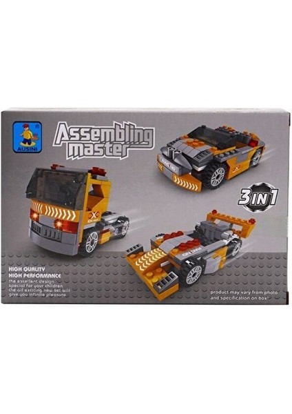 Ausini Assembling Master 135 Parça 3 In 1 Araçlar Kız Erkek Çocuk Oyuncak Eğitici Oyuncaklar modelleri