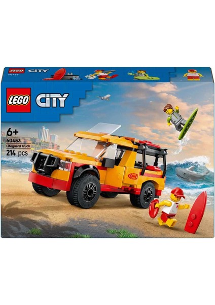 LEGO City Cankurtaran Kamyoneti 60453 Kız Erkek Çocuk Oyuncak Eğitici Oyuncaklar indirimleri