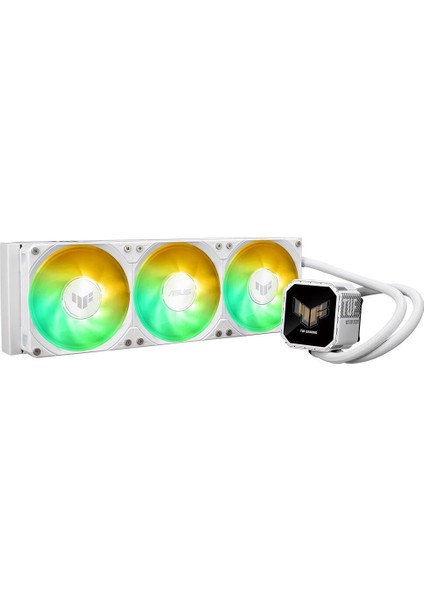 Tuf Gamıng Lc Iıı 360 Argb Aura Sync Rgb 120MM*2 Adreslenebilir Rgb Fan Cpu Sıvı Soğutucusu 6 Yıl Garanti Beyaz fırsatları