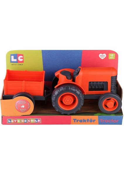 30878 Lc Römorklu Traktör Kız Erkek Çocuk Oyuncak Eğitici Oyuncaklar fırsatları