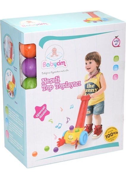 HE0818 Babycim Top Toplama Oyunu Kız Erkek Çocuk Oyuncak Eğitici Oyuncaklar