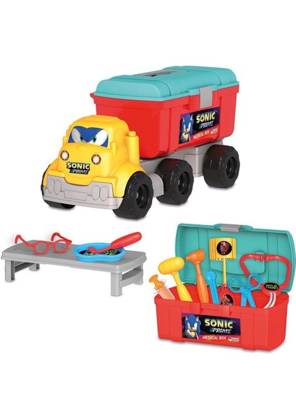 03834 Sonıc Medikal Set Tır Kız Erkek Çocuk Oyuncak Eğitici Oyuncaklar indirimleri