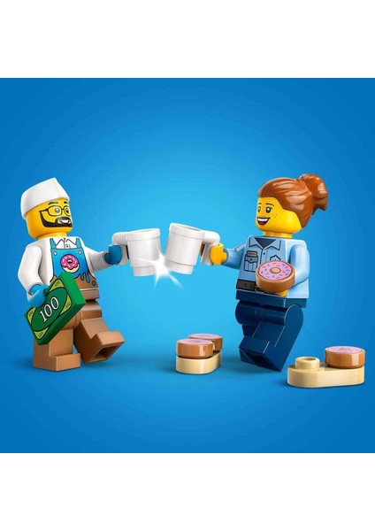 LEGO City Donut Kamyonu 60452 Kız Erkek Çocuk Oyuncak Eğitici Oyuncaklar fiyatları