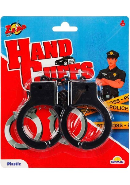 3785 Plastik Polis Kelepçesi Oyuncak Kız Erkek Çocuk Oyuncak Eğitici Oyuncaklar