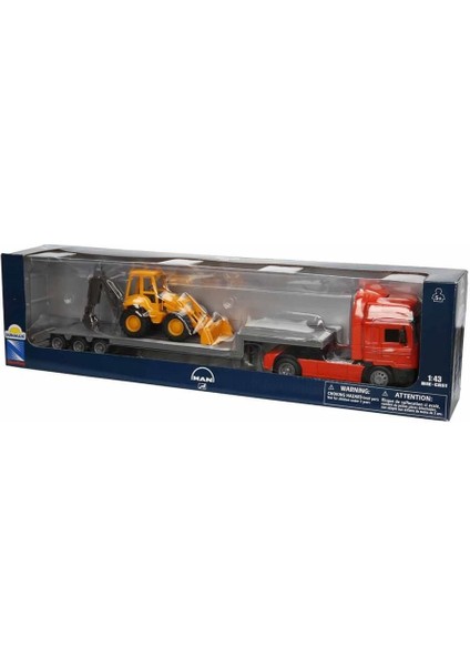 1:43 Long Haul Man F2000 Taşıyıcı Tır Kız Erkek Çocuk Oyuncak Eğitici Oyuncaklar modelleri