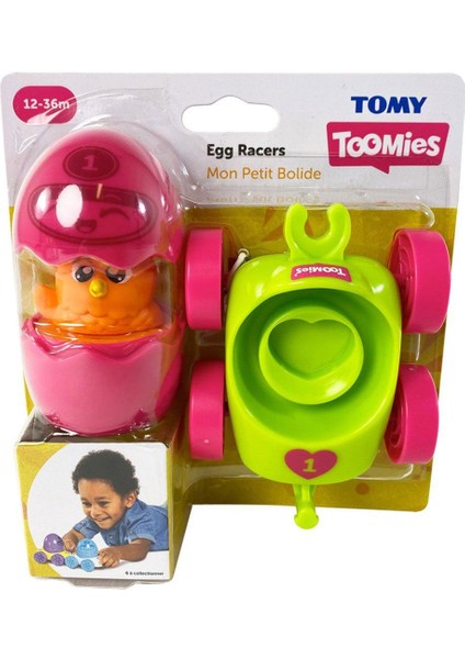 Tomy Toomies Yarışcı Yumurtalar Kız Erkek Çocuk Oyuncak Eğitici Oyuncaklar indirimleri
