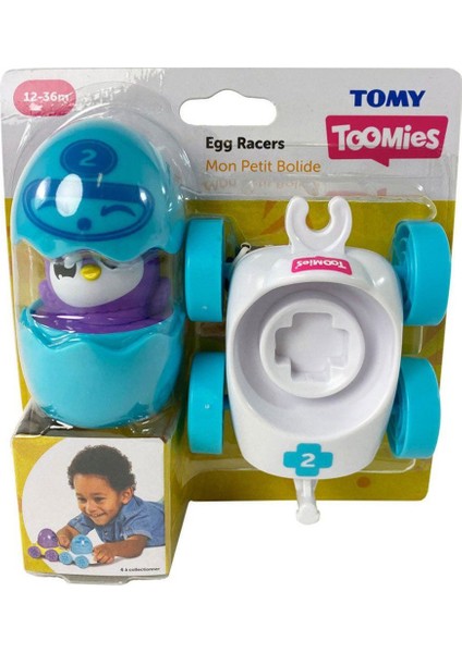 Tomy Toomies Yarışcı Yumurtalar Kız Erkek Çocuk Oyuncak Eğitici Oyuncaklar
