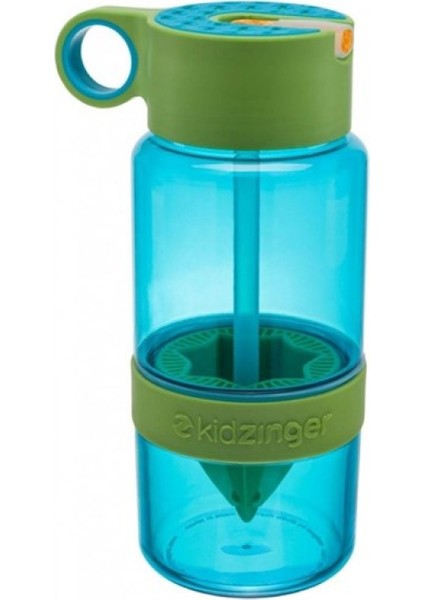 Narenciye Limon Sıkmalı Pratik Detoks Toksin Atıcı Su Matarası Spor Şişesi (4915)