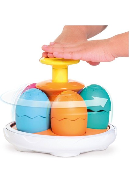 73252 Tomy - Jurassic World Dönen Dino Yumurtalar - Toomies +12 Ay Kız Erkek Çocuk Oyuncak Eğitici O fırsatları