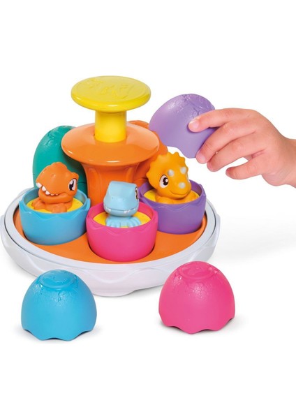 73252 Tomy - Jurassic World Dönen Dino Yumurtalar - Toomies +12 Ay Kız Erkek Çocuk Oyuncak Eğitici O indirimleri