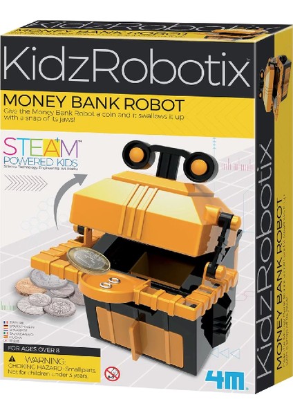 4m Kumbara Robot Kiti Kız Erkek Çocuk Oyuncak Eğitici Oyuncaklar