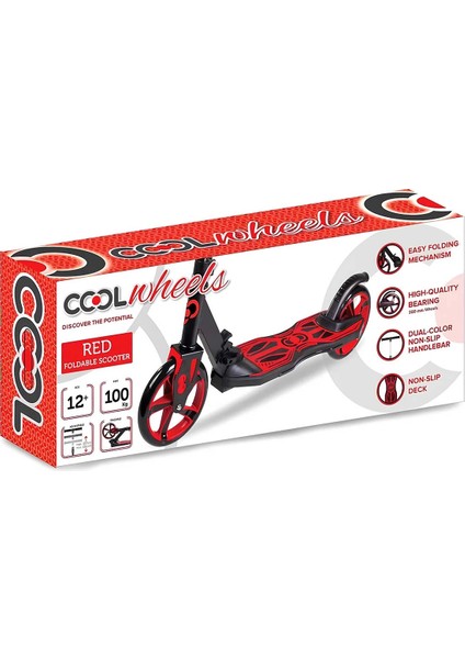 Cool Wheels Scooter Kırmızı Kız Erkek Çocuk Oyuncak Eğitici Oyuncaklar modelleri