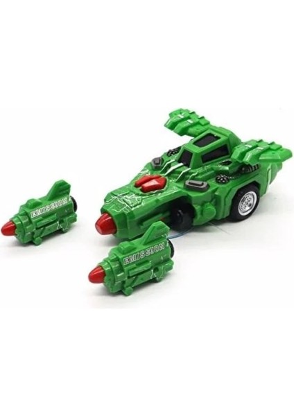 Sürtmeli Roket Atan Yeşil Uzay Korsanı Araba Kız Erkek Çocuk Oyuncak Eğitici Oyuncaklar modelleri