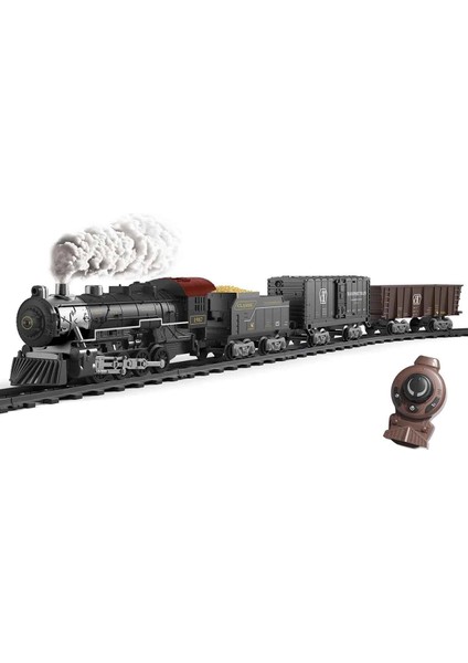 Classic Steam Kumandalı 2,4 Ghz Pilli Tren Seti 30 Parça 1613G Kız Erkek Çocuk Oyuncak Eğitici Oyunc fiyatları
