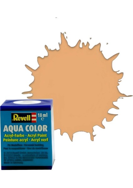 Aqua Color Africa Brown - Mat Boya- 18 ml Kız Erkek Çocuk Oyuncak Eğitici Oyuncaklar