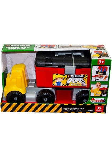 03830 Teknik Tamir Set Tır - Fen Toys Kız Erkek Çocuk Oyuncak Eğitici Oyuncaklar