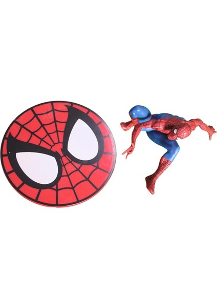 Marvel Avengers Yenilmezler Spiderman Özel Stantlı Oyuncak Figür Karakter Masaüstü Biblo Hediye Seti indirimleri