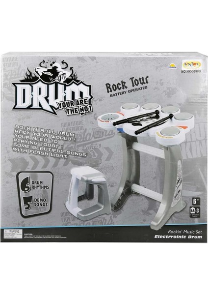 Drum Rock Elektronik Bateri Seti Kız Erkek Çocuk Oyuncak Eğitici Oyuncaklar fiyatları
