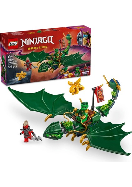 LEGO Nınjago Lloyd'un Yeşil Orman Ejderhası 71829 Kız Erkek Çocuk Oyuncak Eğitici Oyuncaklar
