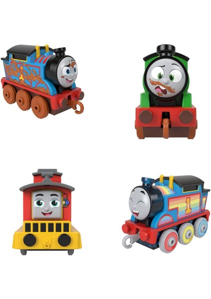 HFX89 Thomas ve Friends - Küçük Tekli Tren (Sür-Bırak) 1ADET Stokta Olan Gönderilir Kız Erkek Çocuk