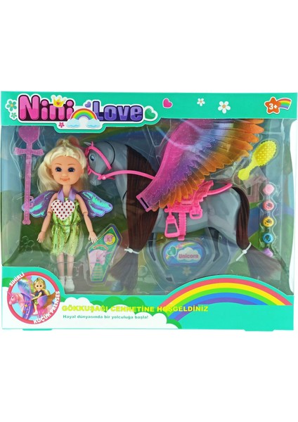 Nini Love ve Gri Pegasus Kız Erkek Çocuk Oyuncak Eğitici Oyuncaklar fiyatları
