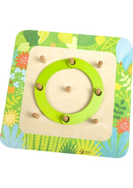 Classic World Ahşap Öğrenme Yapbozum Kız Erkek Çocuk Oyuncak Eğitici Oyuncaklar modelleri