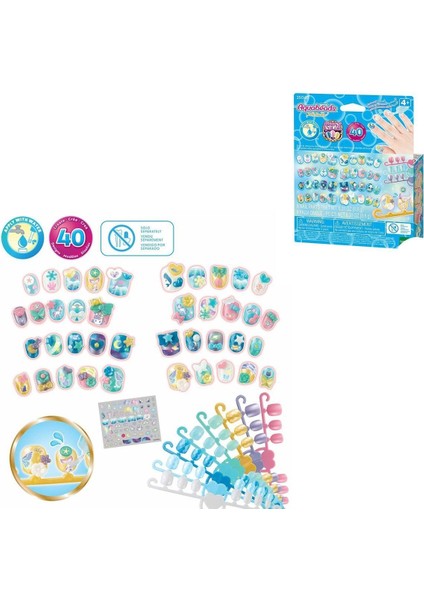 35060 Aquabeads Sihirli Atlar ve Yıldızlar - Yedek Tırnak Paketi +4 Yaş Kız Erkek Çocuk Oyuncak Eğit