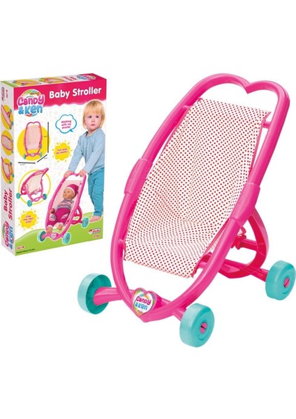 01960 Dede, Candy & Ken Kalpli Puset Kız Erkek Çocuk Oyuncak Eğitici Oyuncaklar