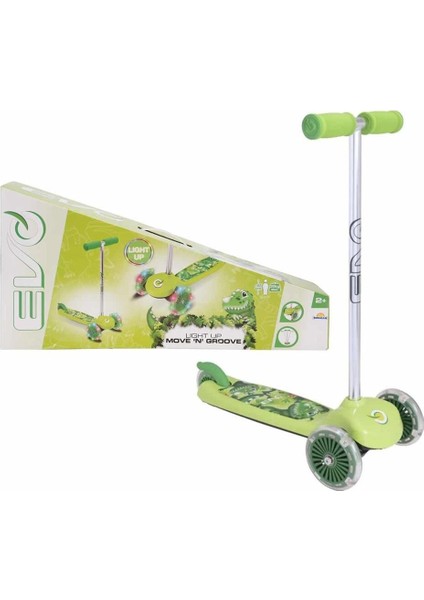 Evo Scooter 3tkr Dino Move N Groove Işık Kız Erkek Çocuk Oyuncak Eğitici Oyuncaklar