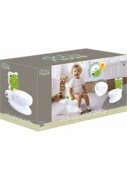 Dolu Nuve Kurbağa Eğitici Lazımlık Kız Erkek Çocuk Oyuncak Eğitici Oyuncaklar