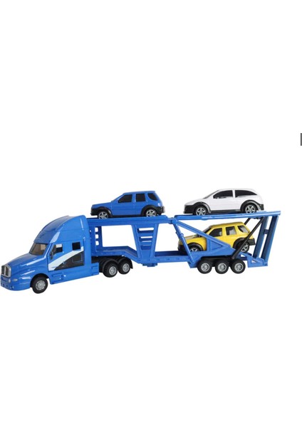 Araç Taşıyıcı Plastik Mavi Tır Kız Erkek Çocuk Oyuncak Eğitici Oyuncaklar fırsatları
