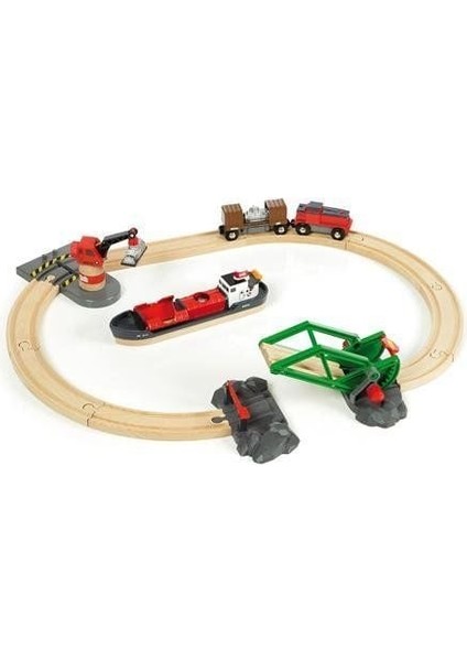 Brio Kargo Limanı Seti Kız Erkek Çocuk Oyuncak Eğitici Oyuncaklar fiyatları