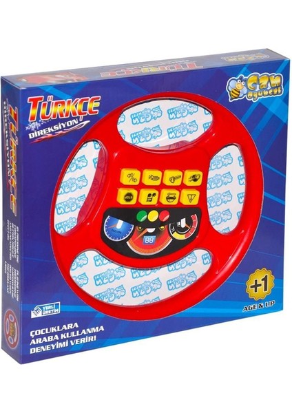 BT-267 Pilli Türkçe Oyuncak Direksiyon 1ADET Fiyatıdır Kız Erkek Çocuk Oyuncak Eğitici Oyuncaklar modelleri