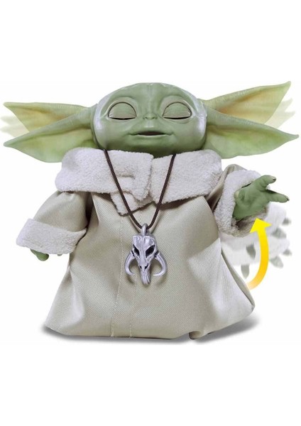 Star Wars The Child Animatronic Baby Yoda F1119 Kız Erkek Çocuk Oyuncak Eğitici Oyuncaklar fırsatları