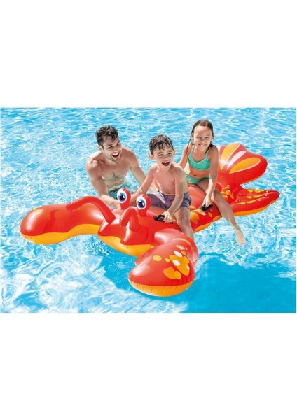 IBN57528 Istakoz Binici 213X137CM Kız Erkek Çocuk Oyuncak Eğitici Oyuncaklar fırsatları