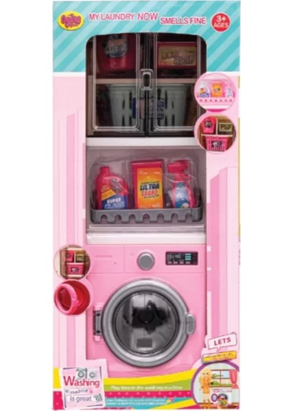 Kutuda Çamaşır Makinası Kız Erkek Çocuk Oyuncak Eğitici Oyuncaklar