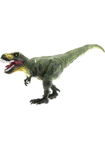 Yumuşak Plastik 31CM Dinozor Figür - Yeşil T-Rex Kız Erkek Çocuk Oyuncak Eğitici Oyuncaklar indirimleri
