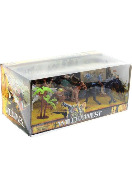 Figürlü Kızılderili Kovboy Seti Kız Erkek Çocuk Oyuncak Eğitici Oyuncaklar fırsatları