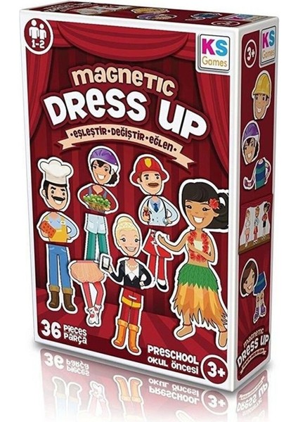 Ks Game Mıknatıslı Kıyafet Eşleştir Değiştir Eğlen Kız Erkek Çocuk Oyuncak Eğitici Oyuncaklar fiyatları