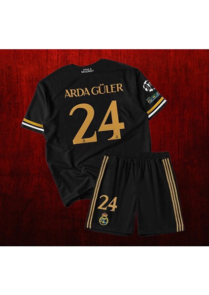 Siyah Özel Tasarım A.r.d.a Güler Çocuk Forması (Forma Şort Çorap)