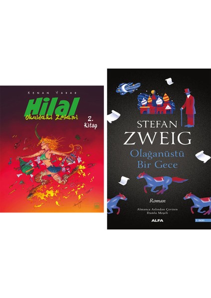 Hilal 2. Kitap – Okuldaki Zebani + Olağanüstü Bir Gece